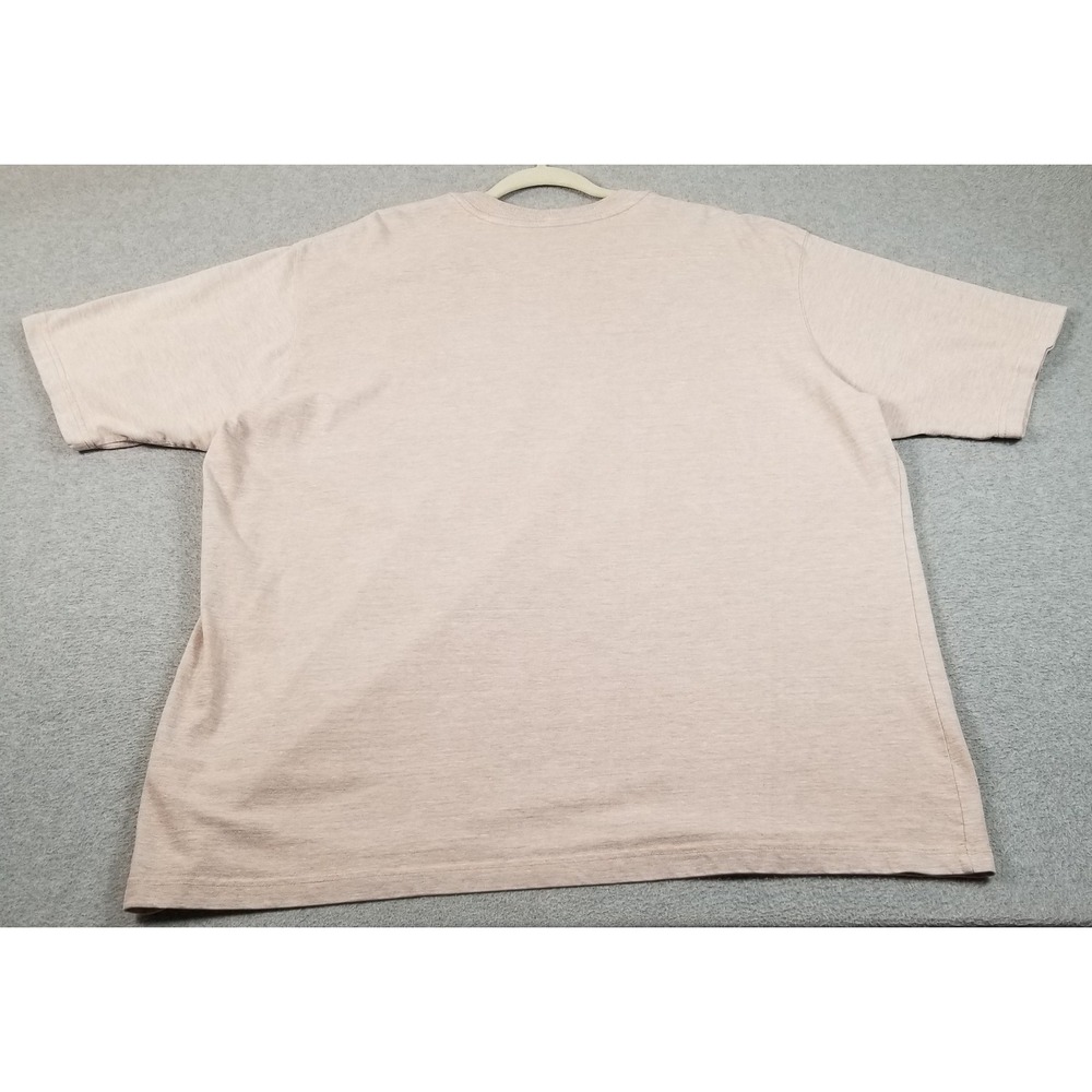 Carhartt Pocket T-Shirt Mens 2XL XXL Loose Fit Short Sleeve Workwear Thick Knit - Picture 4 of 12